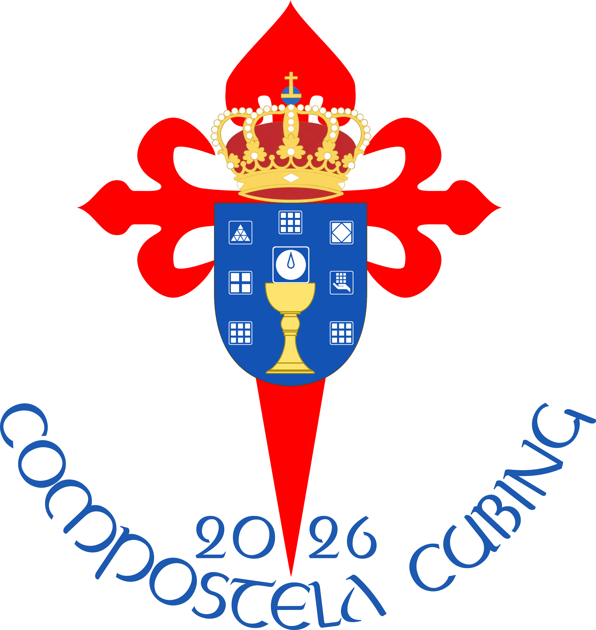 Logo Compostela Cubing 2026